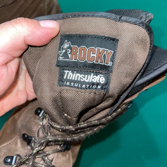 Rocky Thinsulate insulation Boots Men\'s Lace up Leather Waterproof Size … main image 4